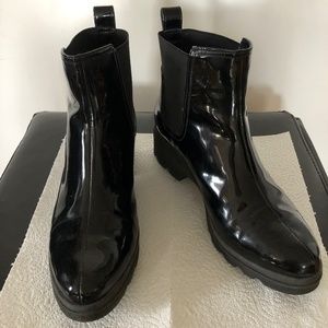 Rockport ankle rain booties size 6.5